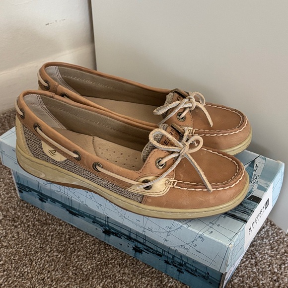 Sperry Women's Brown Boat Shoes - Picture 2 of 6